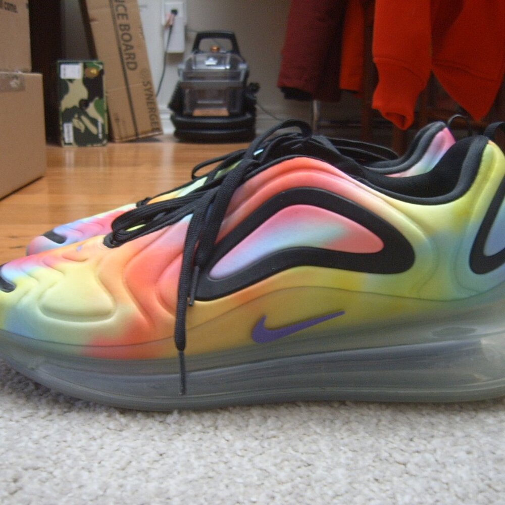 Rare Nike Air Max 720 "Tie-Dye" Shoes/Sneakers Men sz 11